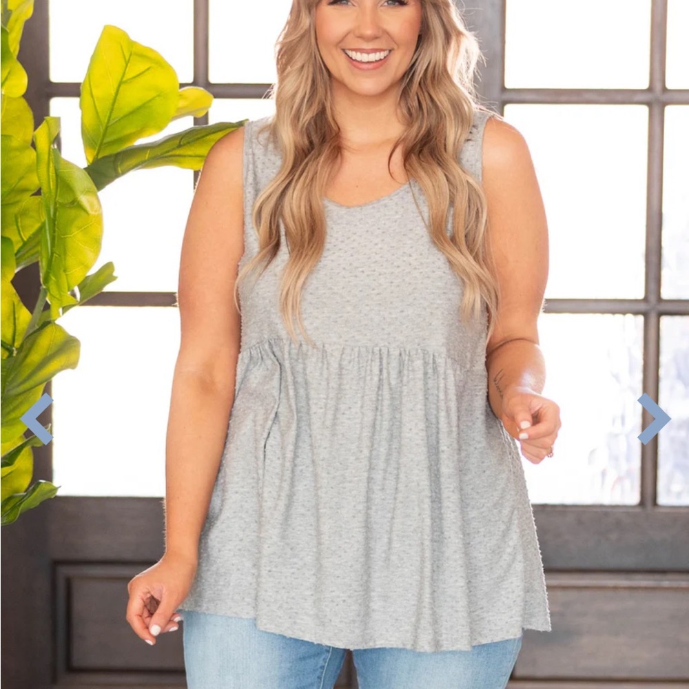 Chic Soul Dotted Weekender Tank